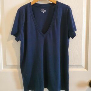 J. Crew Navy Supima Cotton T shirt small